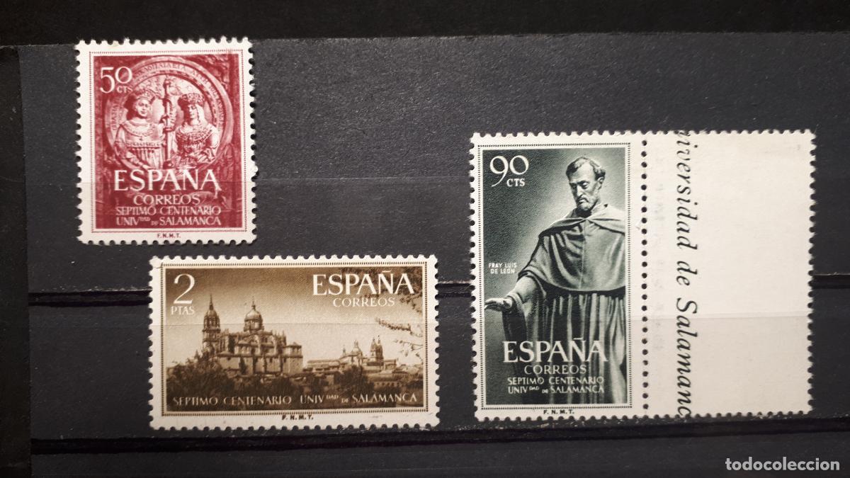 Sellos: ESPA&Ntilde;A . A&ntilde;o 1953 **. EDIFIL 1126/8 - Foto 1