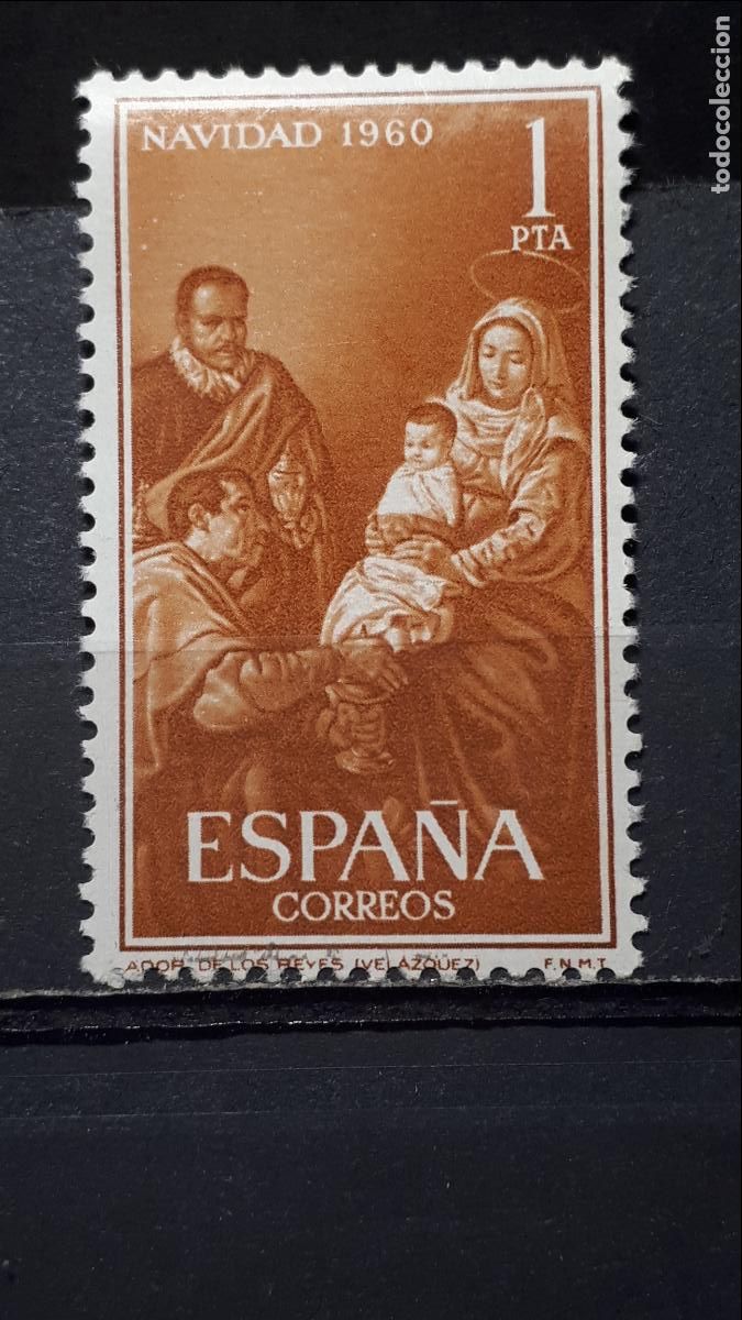 Sellos: ESPA&Ntilde;A . A&ntilde;o 1960 **. EDIFIL 1325 - Foto 1