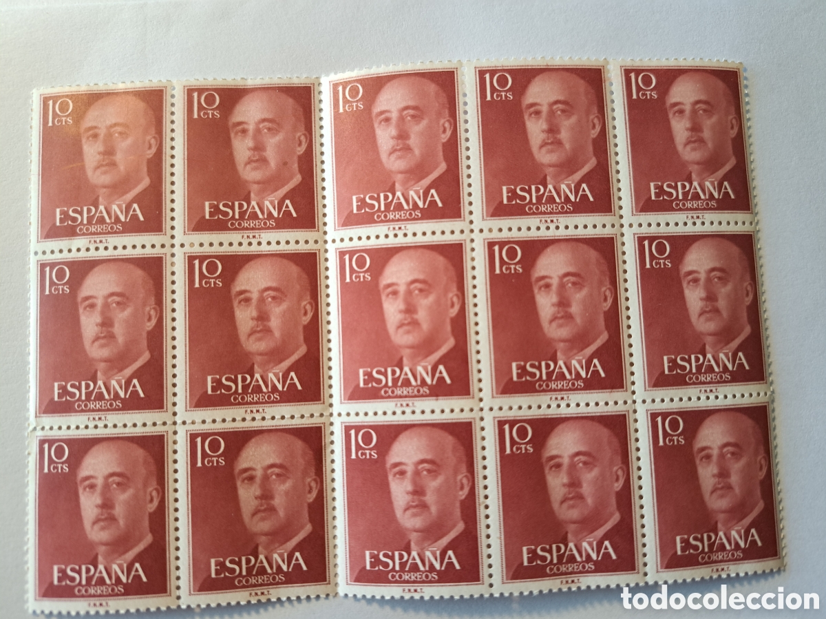 Sellos: Lote (30) Franco 1955 - Foto 2