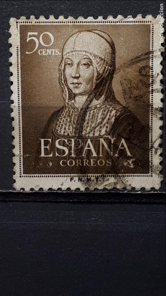 Sellos: ESPA&Ntilde;A . A&ntilde;o 1951 .&deg; . Edifil 1092 - Foto 1
