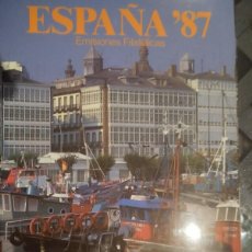 Sellos: ESPAÑA SPAIN LIBRO DEL AÑO 1987 CON TODOS LOS SELLOS EN BUEN ESTADO