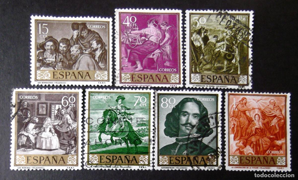 Sellos: 1238-44, SIETE SELLOS USADOS. - Foto 1