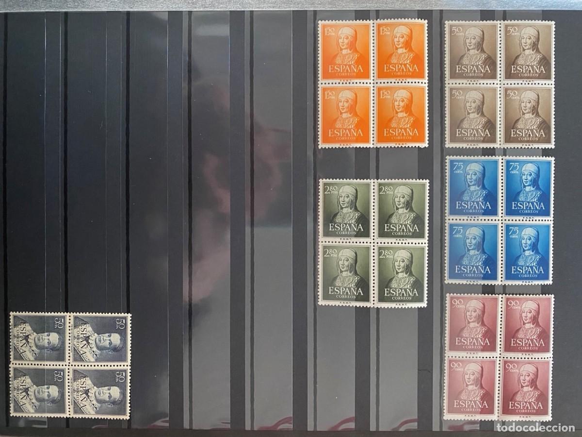 Sellos: SELLOS DE ESPA&Ntilde;A EN BLOQUE DE 4. 2&ordm; CENTENARIO. PERFECTO ESTADO - Foto 3