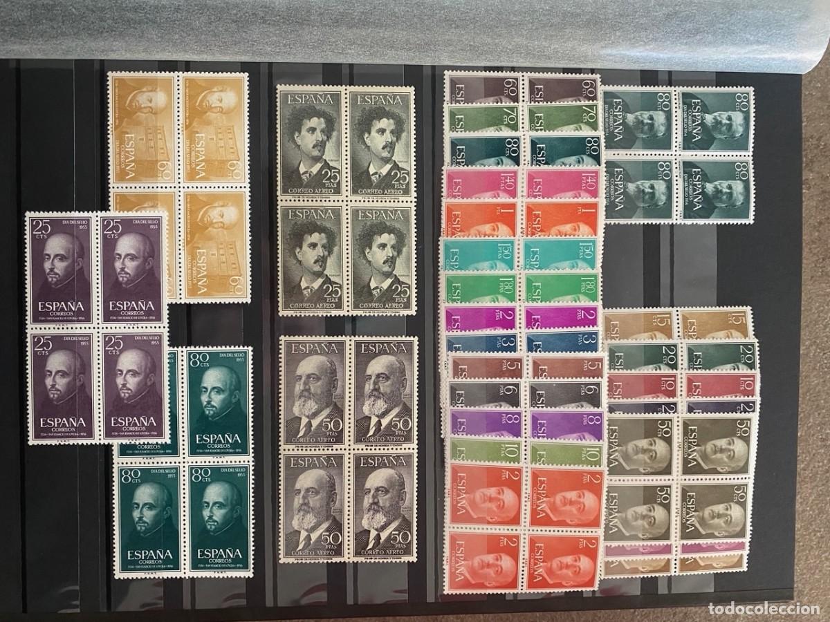 Sellos: SELLOS DE ESPA&Ntilde;A EN BLOQUE DE 4. 2&ordm; CENTENARIO. PERFECTO ESTADO - Foto 6