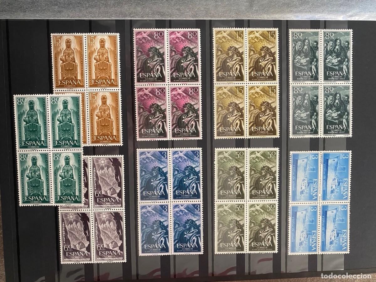 Sellos: SELLOS DE ESPA&Ntilde;A EN BLOQUE DE 4. 2&ordm; CENTENARIO. PERFECTO ESTADO - Foto 8