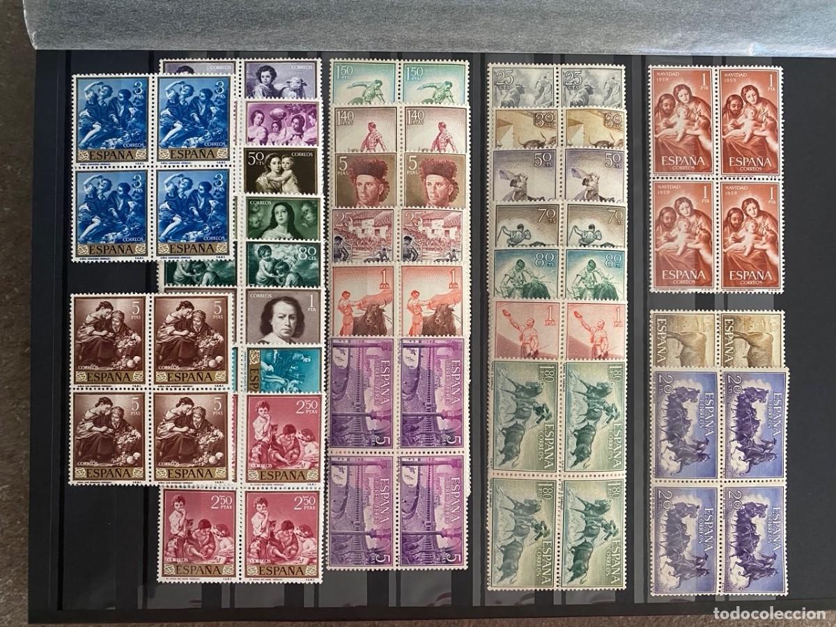 Sellos: SELLOS DE ESPA&Ntilde;A EN BLOQUE DE 4. 2&ordm; CENTENARIO. PERFECTO ESTADO - Foto 12