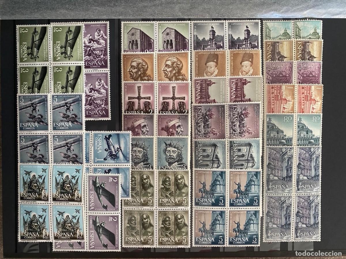 Sellos: SELLOS DE ESPA&Ntilde;A EN BLOQUE DE 4. 2&ordm; CENTENARIO. PERFECTO ESTADO - Foto 18