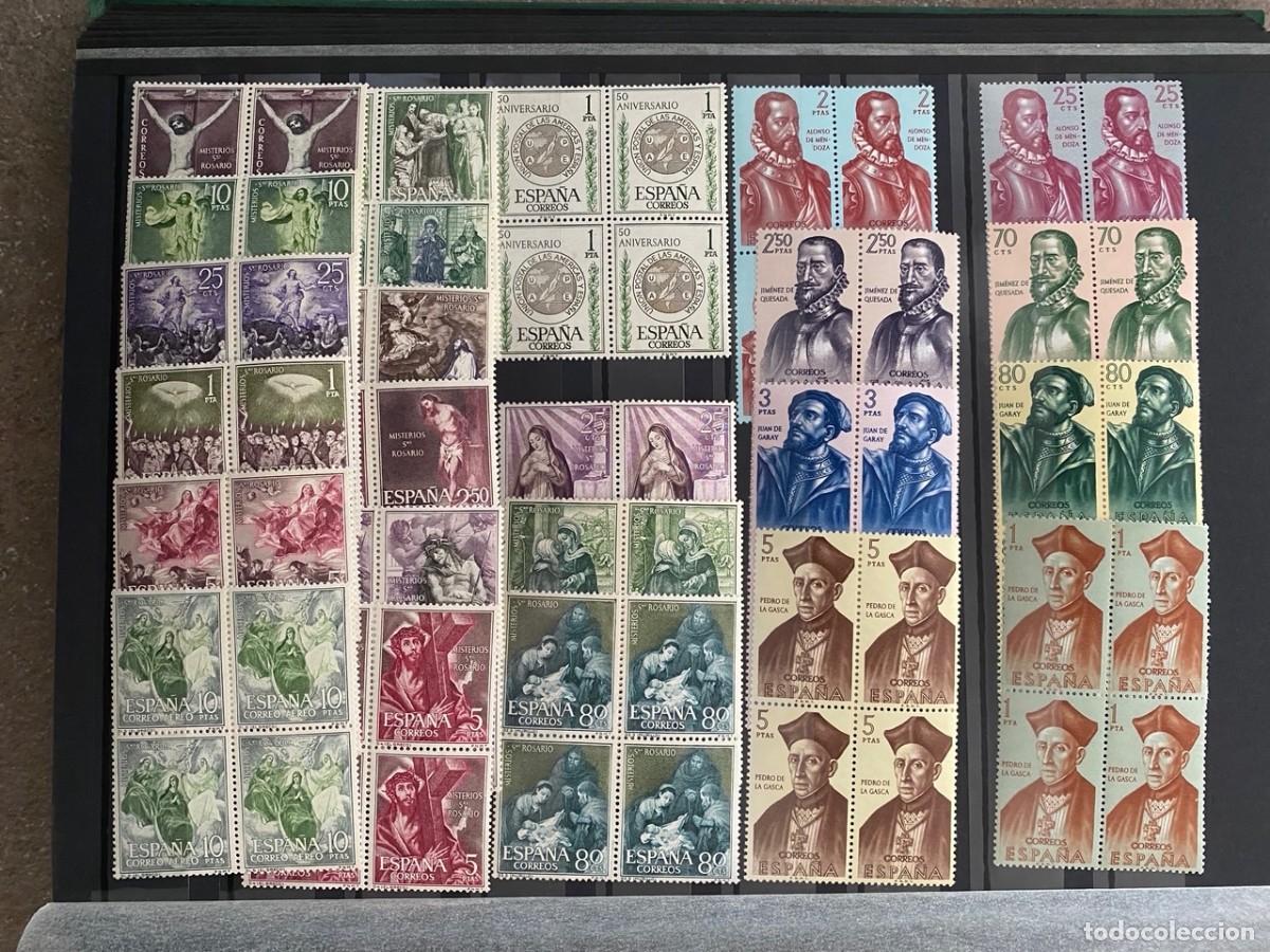 Sellos: SELLOS DE ESPA&Ntilde;A EN BLOQUE DE 4. 2&ordm; CENTENARIO. PERFECTO ESTADO - Foto 21