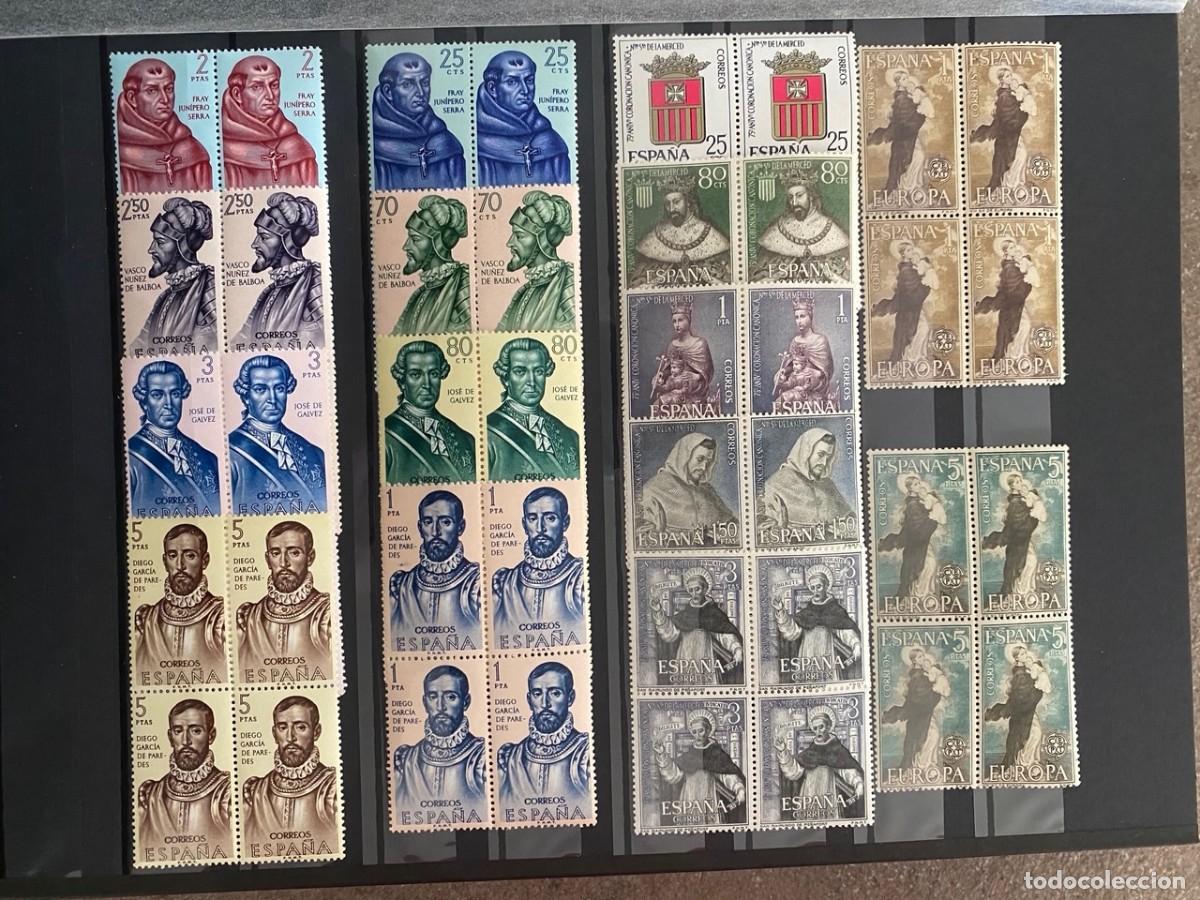 Sellos: SELLOS DE ESPA&Ntilde;A EN BLOQUE DE 4. 2&ordm; CENTENARIO. PERFECTO ESTADO - Foto 24