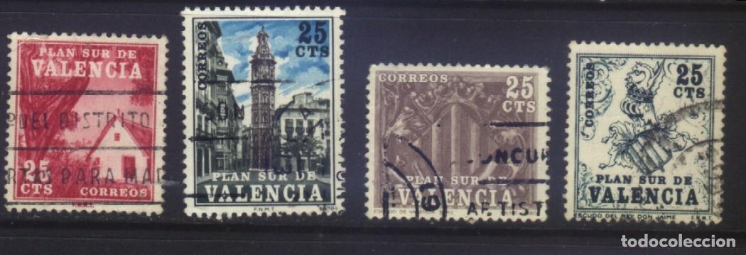 Sellos: S-09734- CUATRO DEL PLAN SUR VALENCIA. - Foto 1