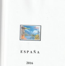 Sellos: HOJAS PARA SELLOS DE ESPAÑA DEL AÑO 2.016 FILOESTUCHES NEGROS