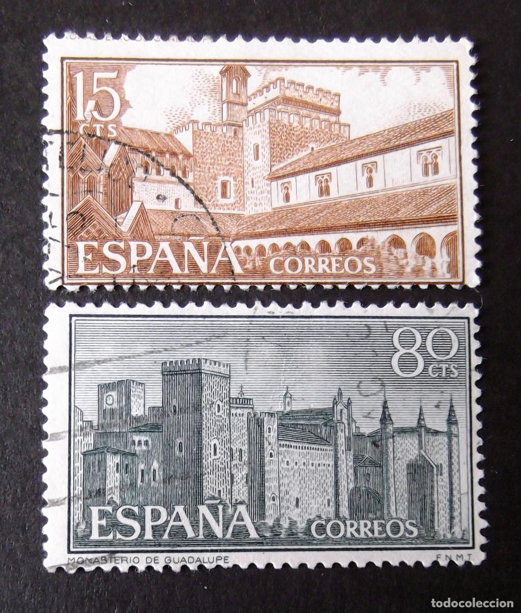 Sellos: ESPA&Ntilde;A, EDIFIL 1250 Y 1251, USADOS. - Foto 1