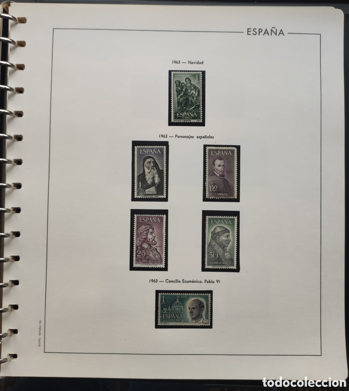 Sellos: Espa&ntilde;a.1961-67. A&ntilde;os completos - Foto 5