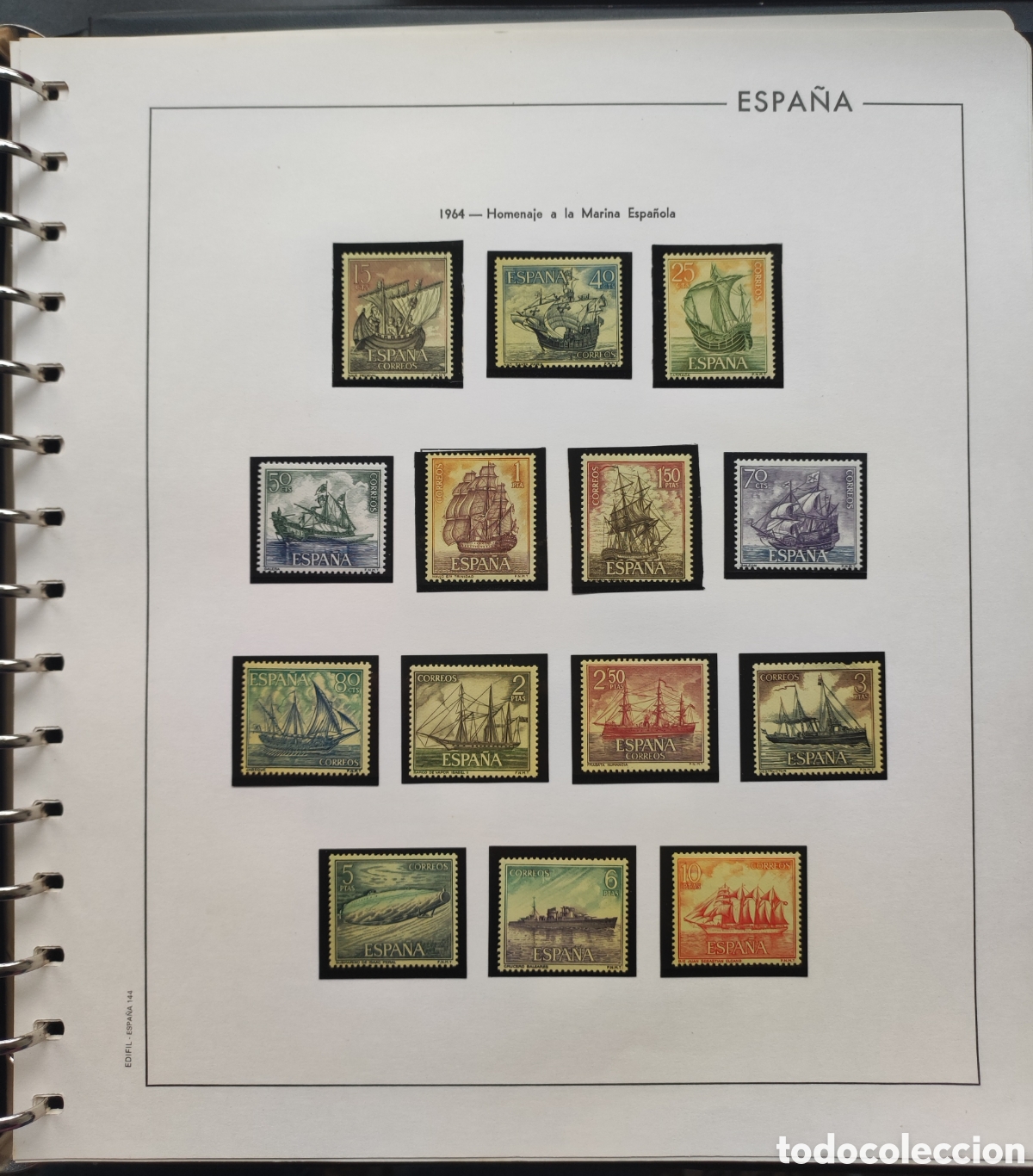Sellos: Espa&ntilde;a.1961-67. A&ntilde;os completos - Foto 6
