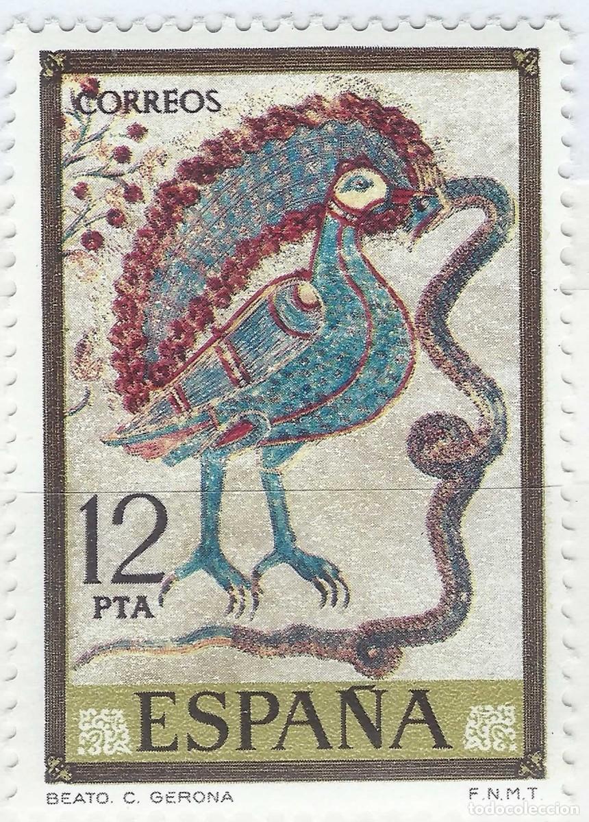Sellos: ❤️ Sellos Tem&aacute;ticos de Espa&ntilde;a - C&oacute;dices Medievales 1975, COMPLETO ❤️ - Foto 2
