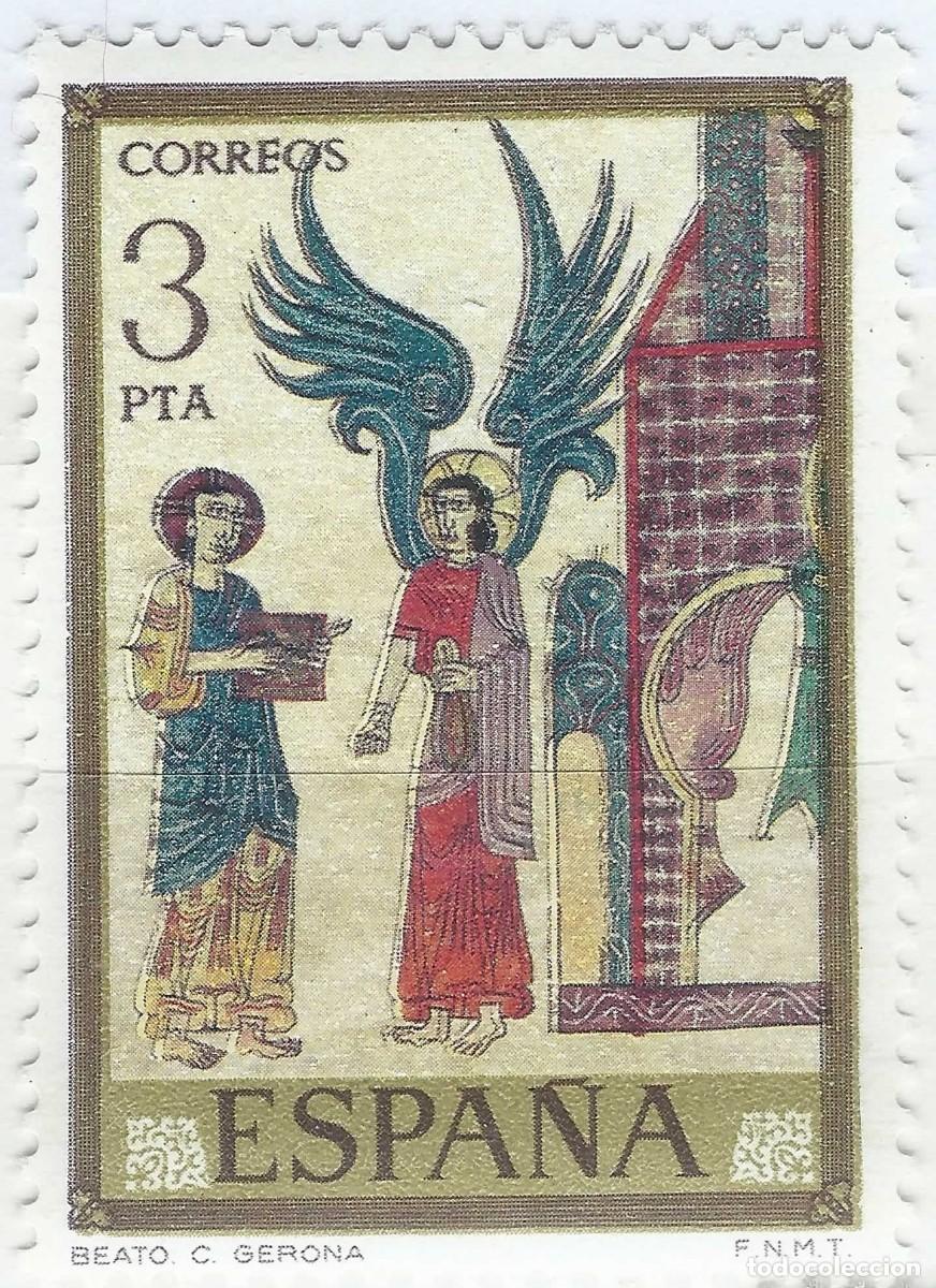 Sellos: ❤️ Sellos Tem&aacute;ticos de Espa&ntilde;a - C&oacute;dices Medievales 1975, COMPLETO ❤️ - Foto 3