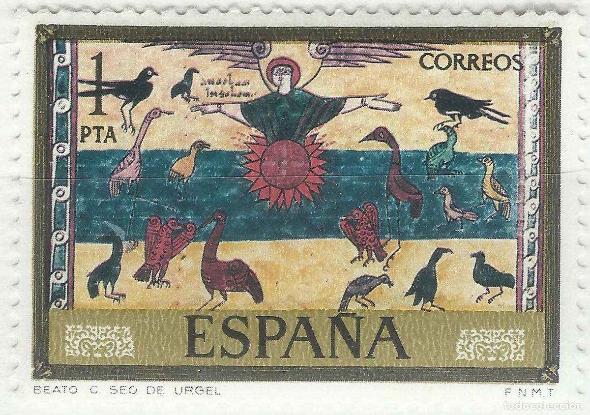 Sellos: ❤️ Sellos Tem&aacute;ticos de Espa&ntilde;a - C&oacute;dices Medievales 1975, COMPLETO ❤️ - Foto 7