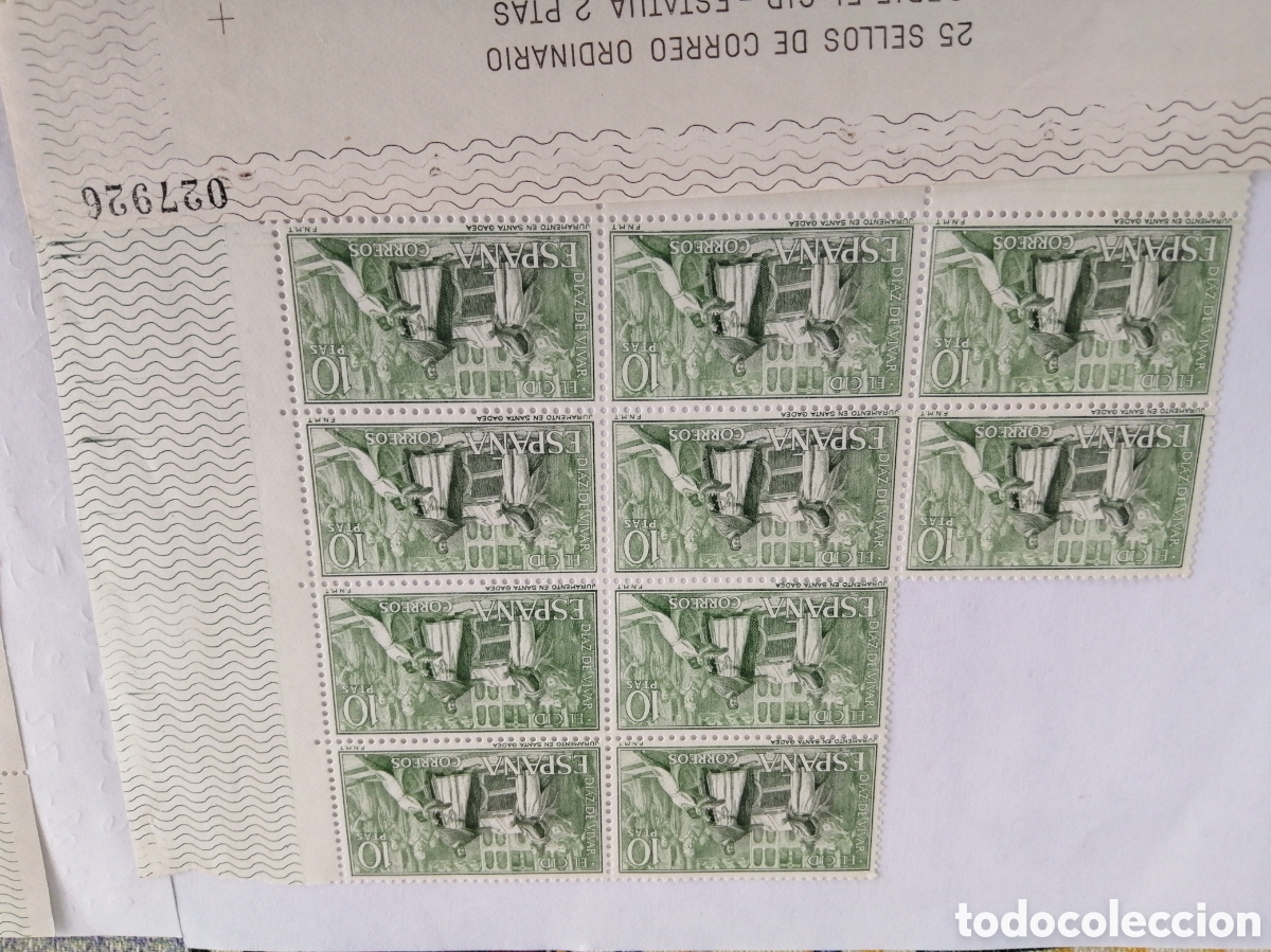 Sellos: 10 SERIESCOMPLETAS DEL CID 1962 - Foto 2