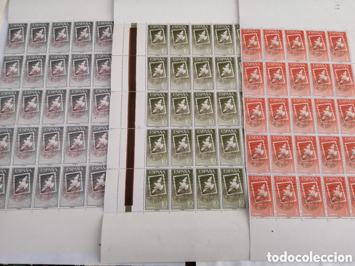 Timbres: DIA MUNDIAL DEL SELLO 1961