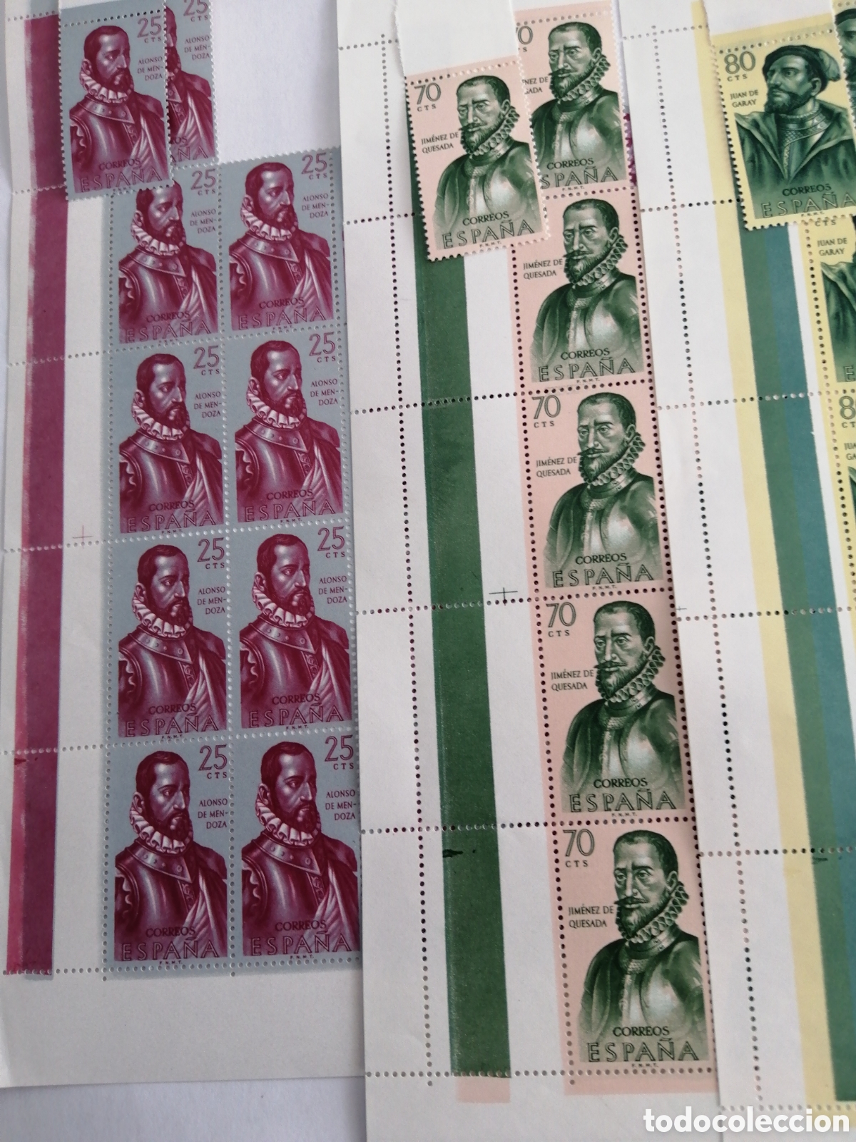 Sellos: SELLOS NUEVOS FORJADORES DE 1962 - Foto 3