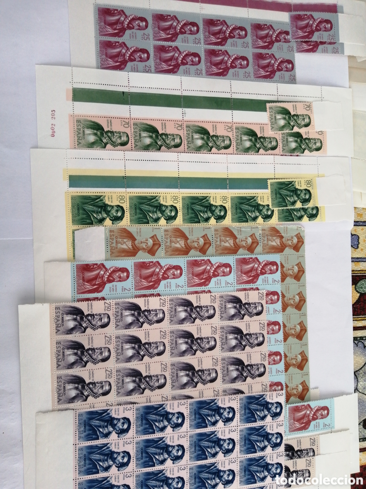 Sellos: SELLOS NUEVOS FORJADORES DE 1962 - Foto 1