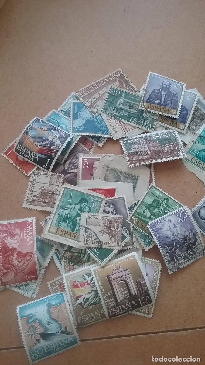 Sellos: 44 sellos usados Espa&ntilde;a. C&eacute;ntimos (773-2) - Foto 1