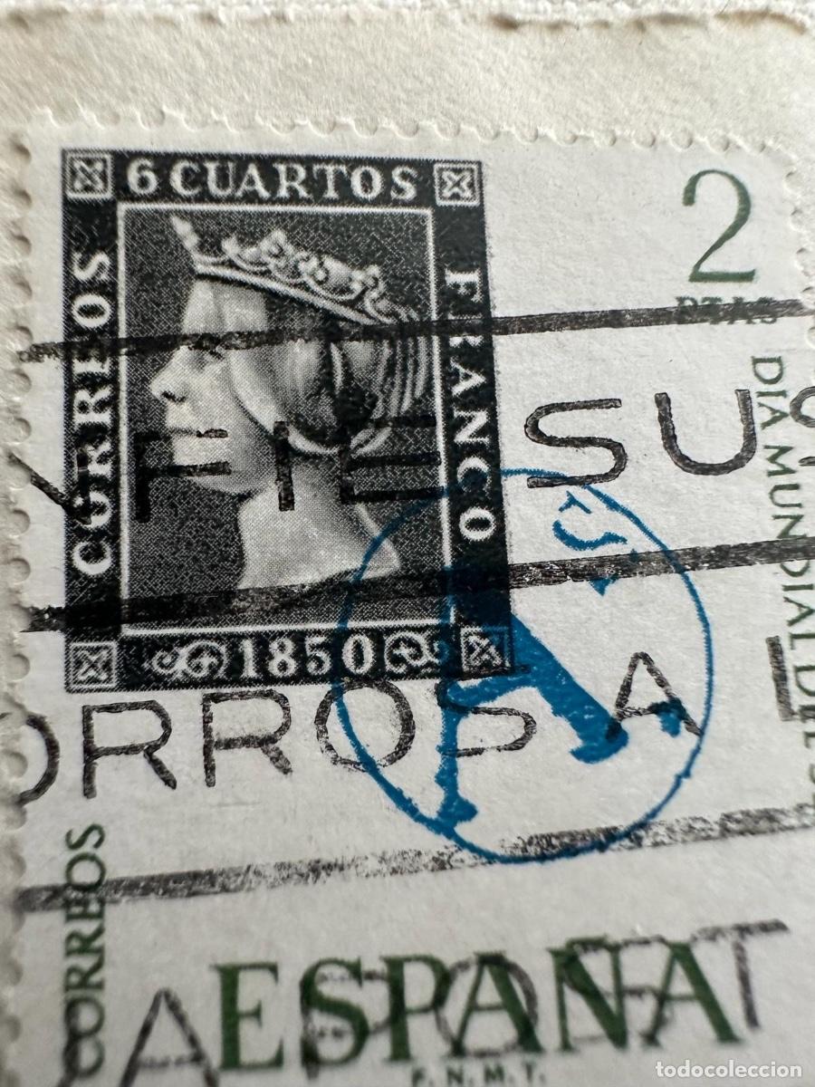 Sellos: Sello 6 cuartos franco Espa&ntilde;a - Foto 1