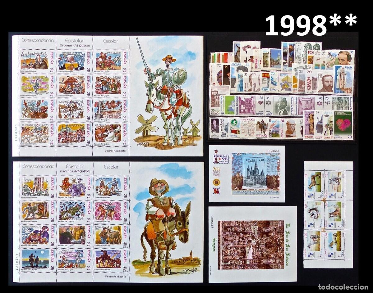 Sellos: ESPA&Ntilde;A A&Ntilde;O 1998** MNH COMPLETO NUEVO - Foto 1
