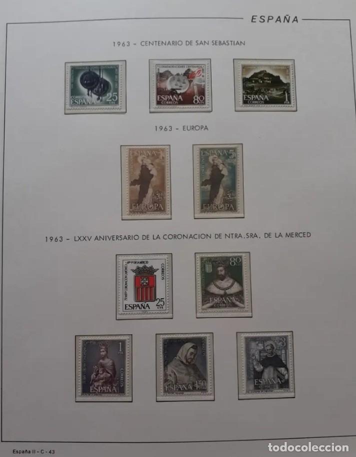 Sellos: Sellos a&ntilde;o 1963 completo MNH - Foto 4