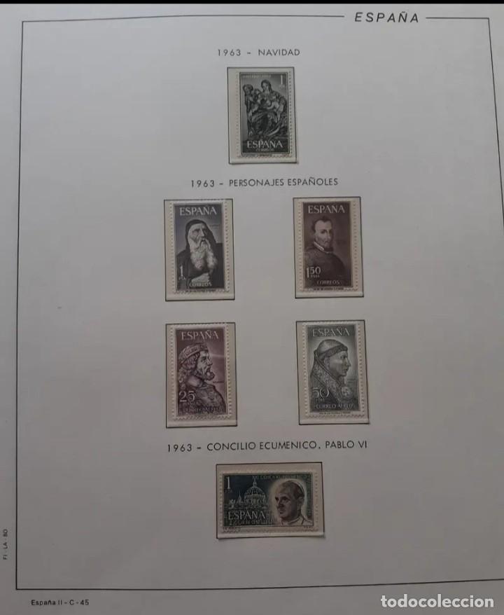 Sellos: Sellos a&ntilde;o 1963 completo MNH - Foto 5