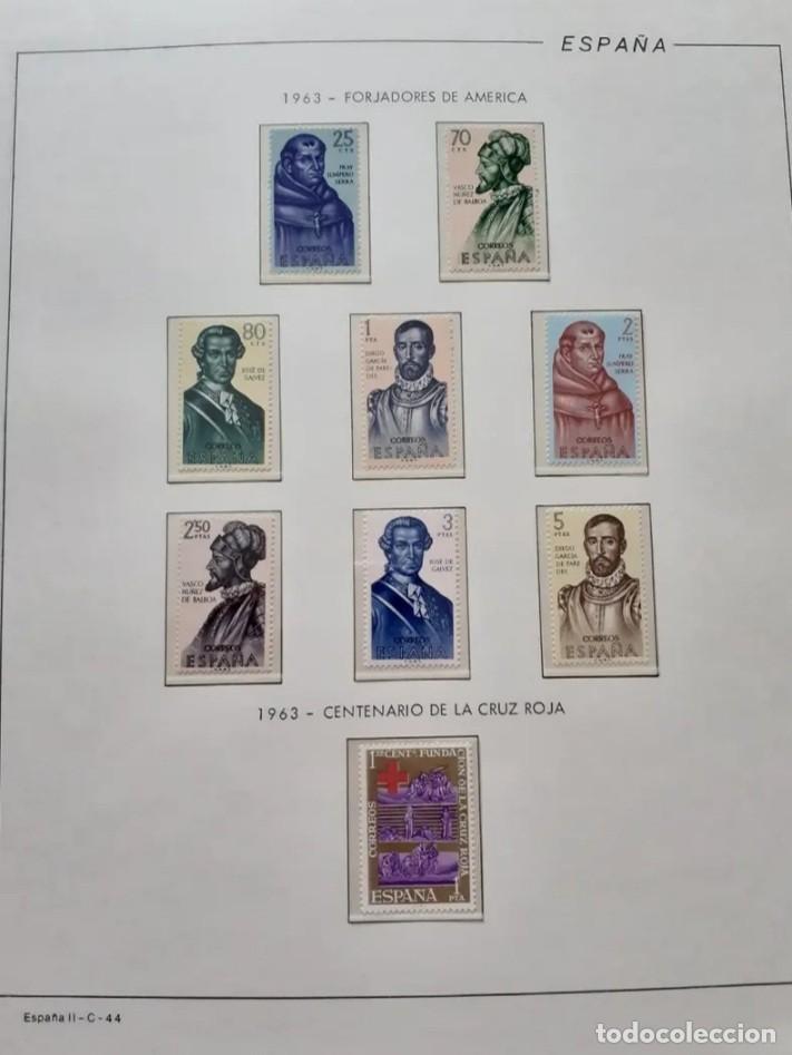 Sellos: Sellos a&ntilde;o 1963 completo MNH - Foto 6