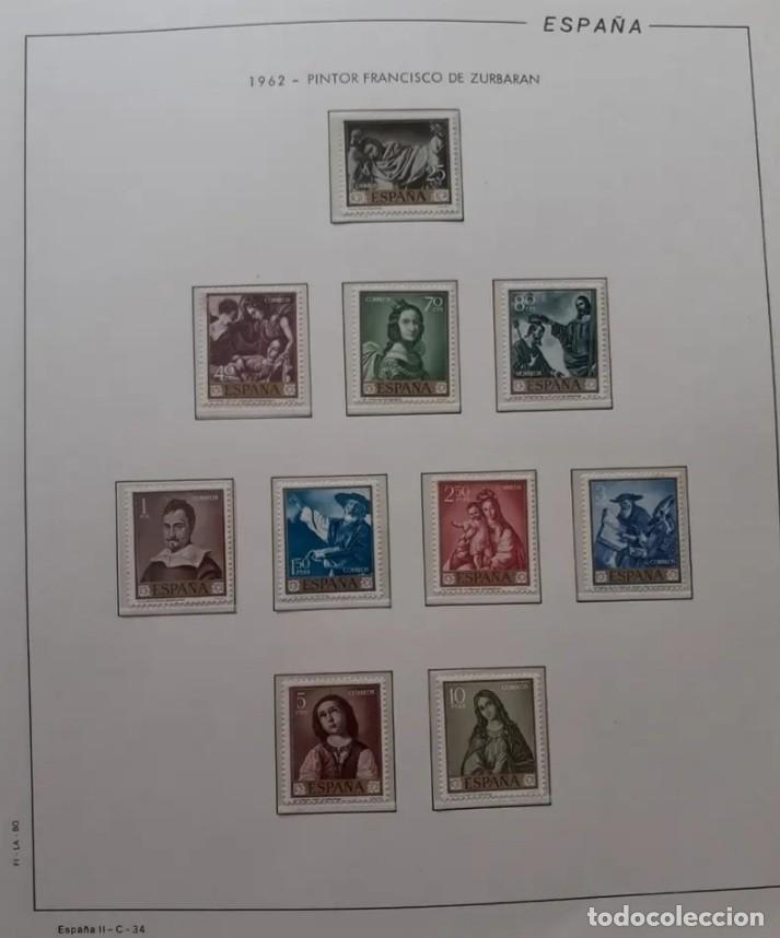 Sellos: Sellos a&ntilde;o 1962 completo MNH - Foto 2