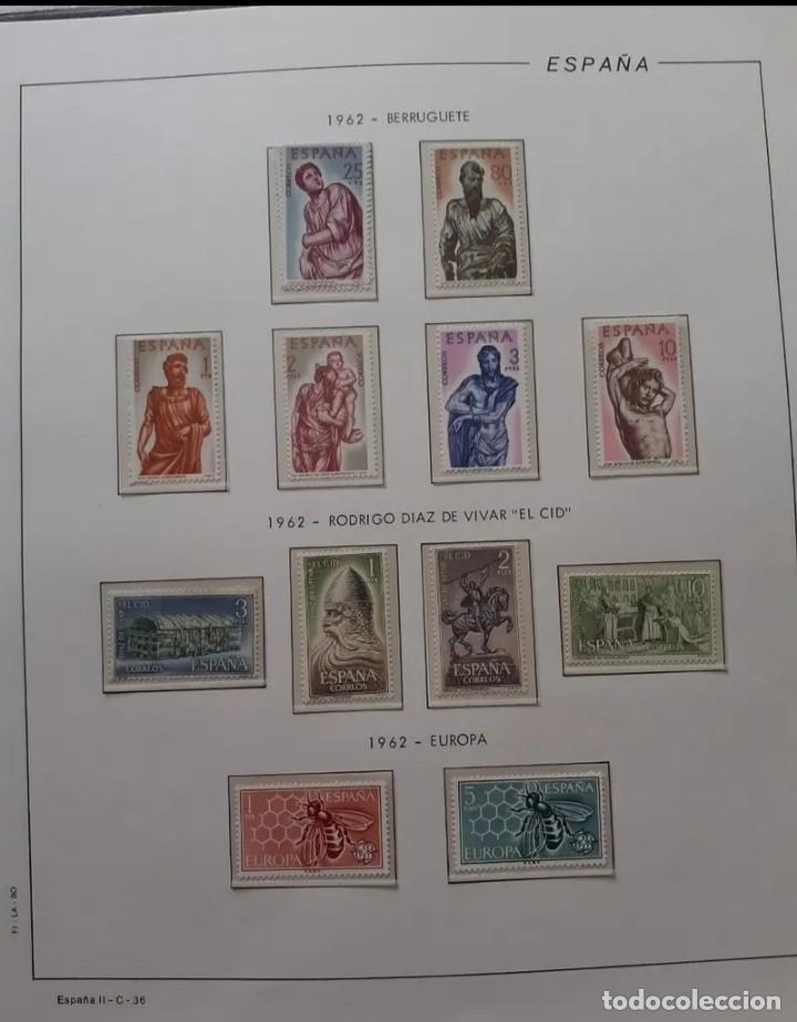 Sellos: Sellos a&ntilde;o 1962 completo MNH - Foto 4