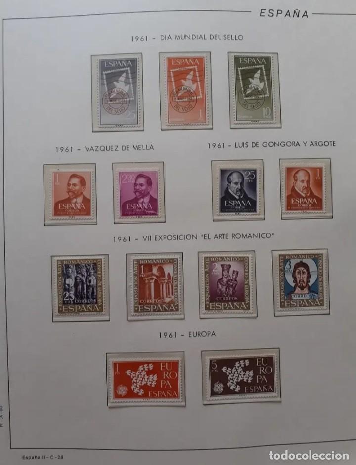 Sellos: Sellos a&ntilde;o 1961 completo MNH - Foto 5