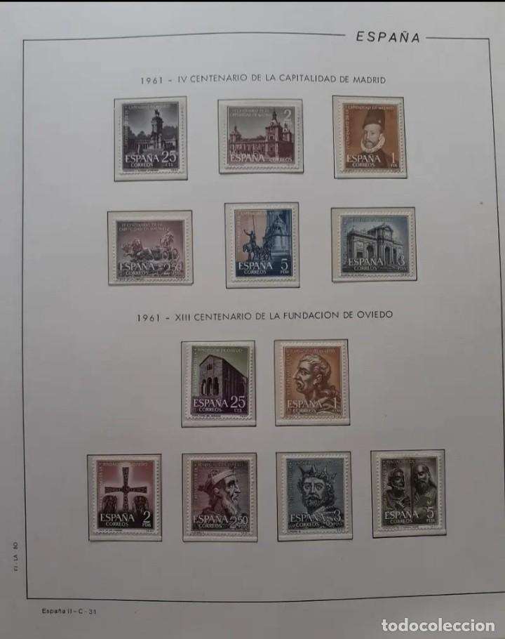 Sellos: Sellos a&ntilde;o 1961 completo MNH - Foto 6