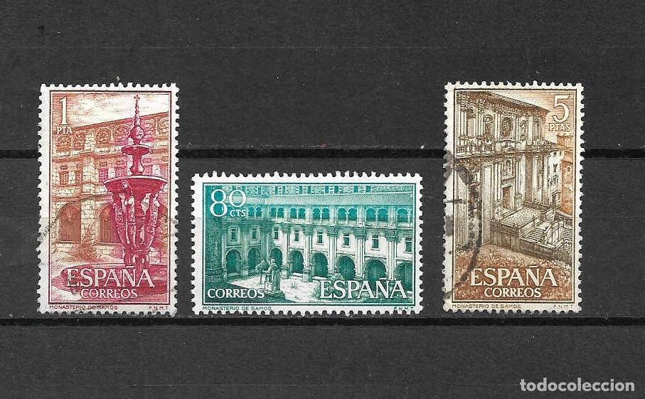Sellos: monasterio de Samos. Espa&ntilde;a. sellos emit. 21-11-1960 - Foto 1