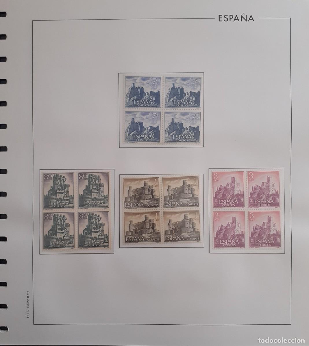Sellos: Sellos Espa&ntilde;a Bloque 4 a&ntilde;o 1966 Completo - Foto 10