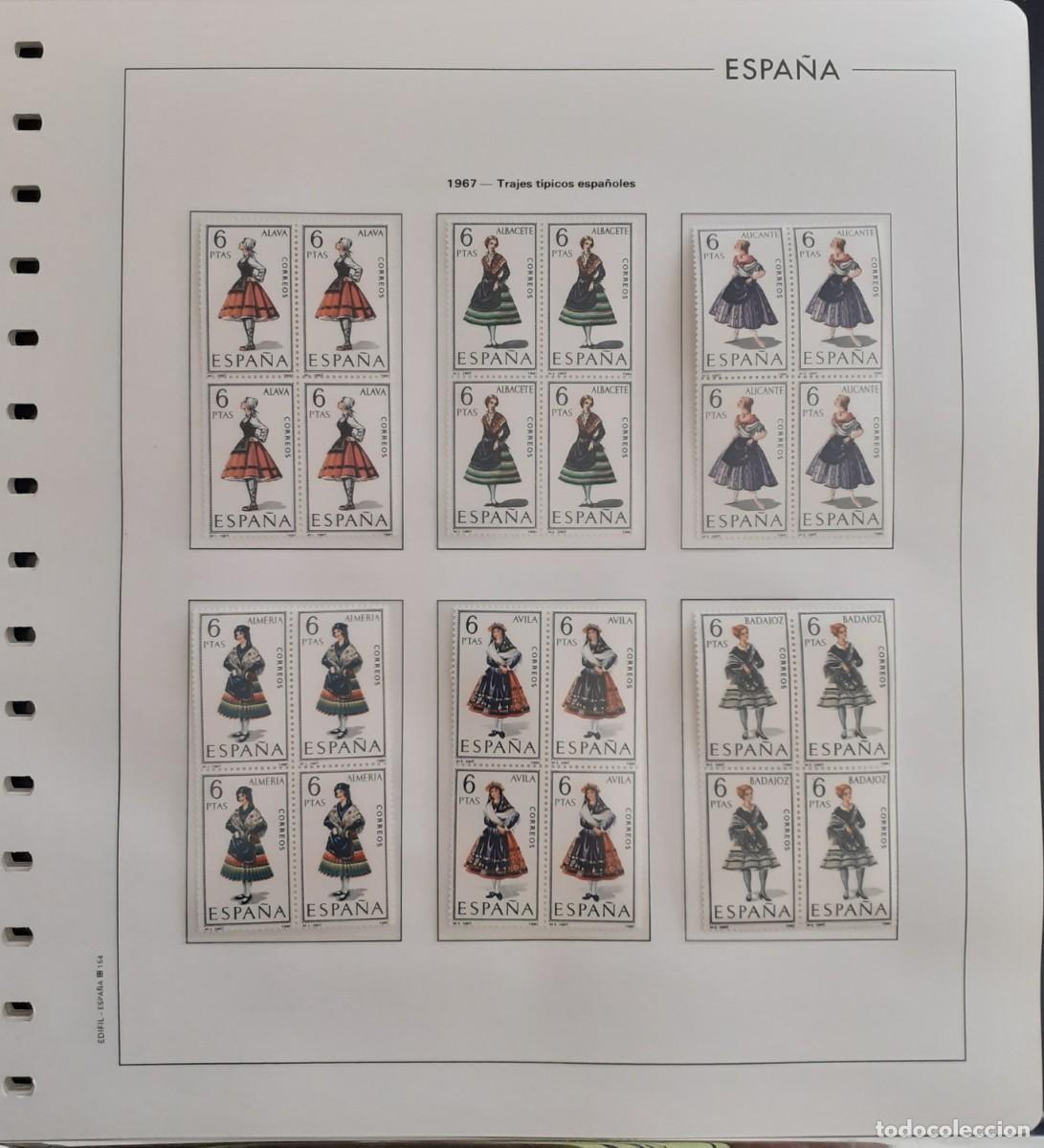 Sellos: Sellos Espa&ntilde;a Bloque 4 a&ntilde;o 1967 Completo - Foto 1