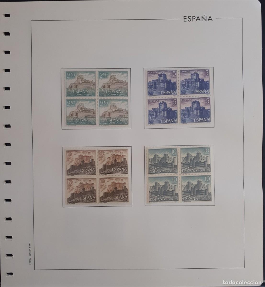 Sellos: Sellos Espa&ntilde;a Bloque 4 a&ntilde;o 1967 Completo - Foto 11