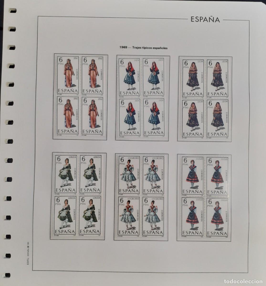 Sellos: Sellos Espa&ntilde;a Bloque 4 a&ntilde;o 1969 Completo - Foto 1