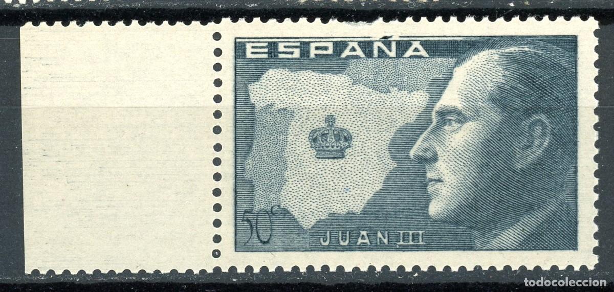 Sellos: 1950. DON JUAN DE BORBON. MNH**. PRUEBA - Foto 1