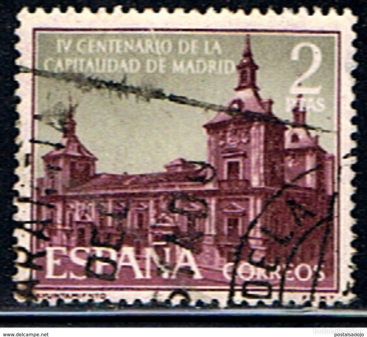 Sellos: ESPA&Ntilde;A // EDIFIL 1390 // 1961 .... USADO - Foto 1