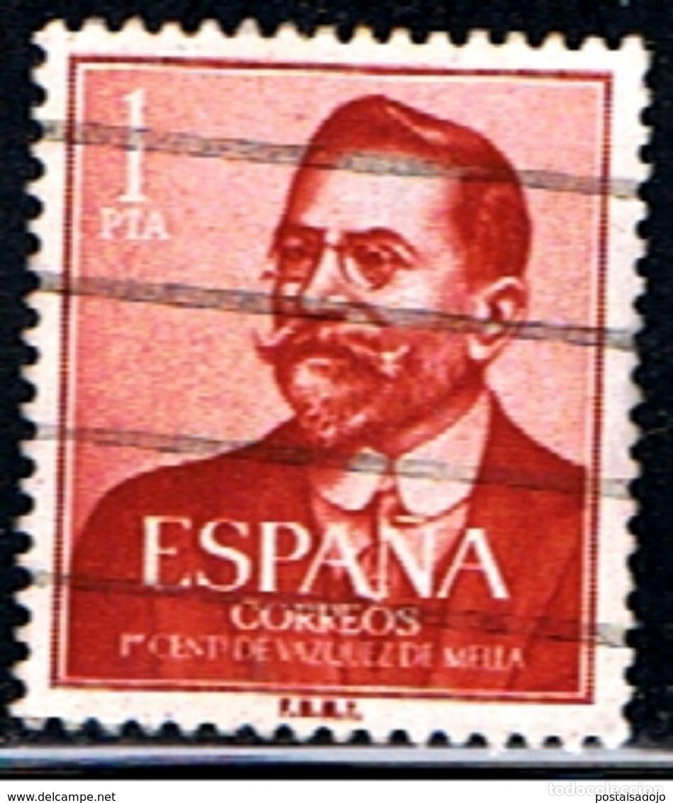 Sellos: ESPA&Ntilde;A // EDIFIL 1351 // 1961 .... USADO - Foto 1