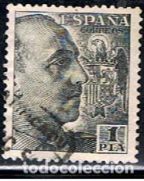 Sellos: ESPA&Ntilde;A // EDIFIL 1056 // 1951-53 .... USADO - Foto 1