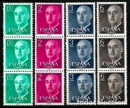 Sellos: TRIPTICOS DE FRANCO DE 1970 CON N&ordm;