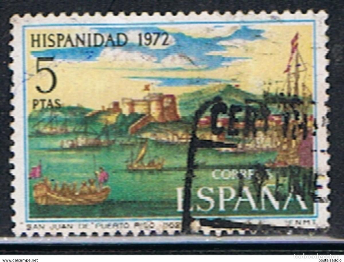 Sellos: ESPA&Ntilde;A // EDIFIL 2109 // 1972 .... USADO - Foto 1