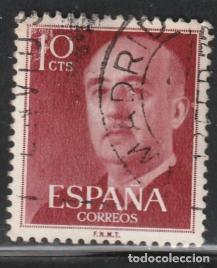 Sellos: ESPA&Ntilde;A // EDIFIL 1143 // 1955-58 .... USADO - Foto 1