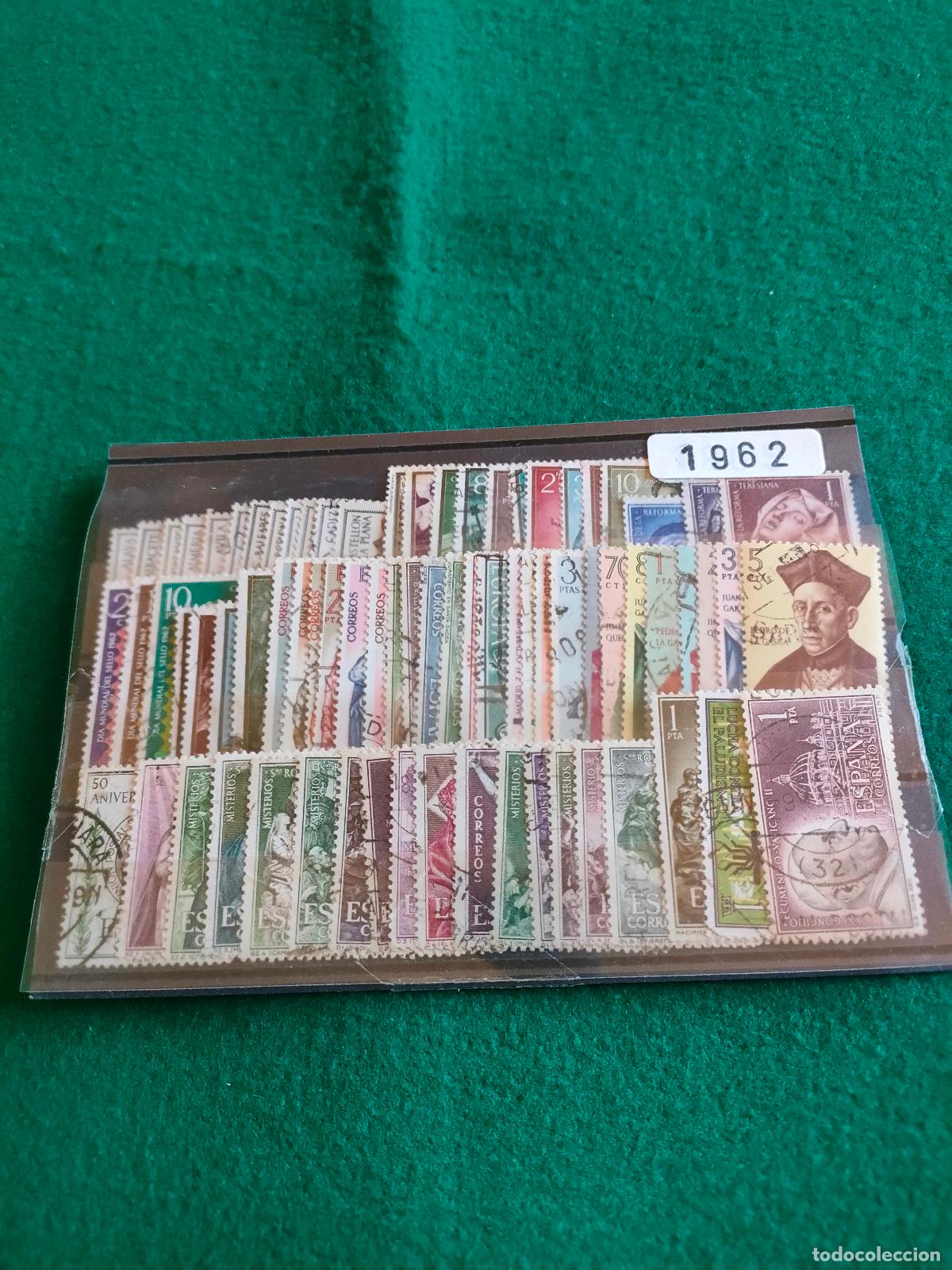 Stamps: A&Ntilde;O 1962 EN USADO