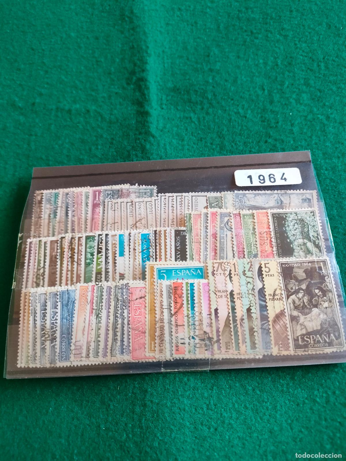 Stamps: A&Ntilde;O 1964 EN USADO
