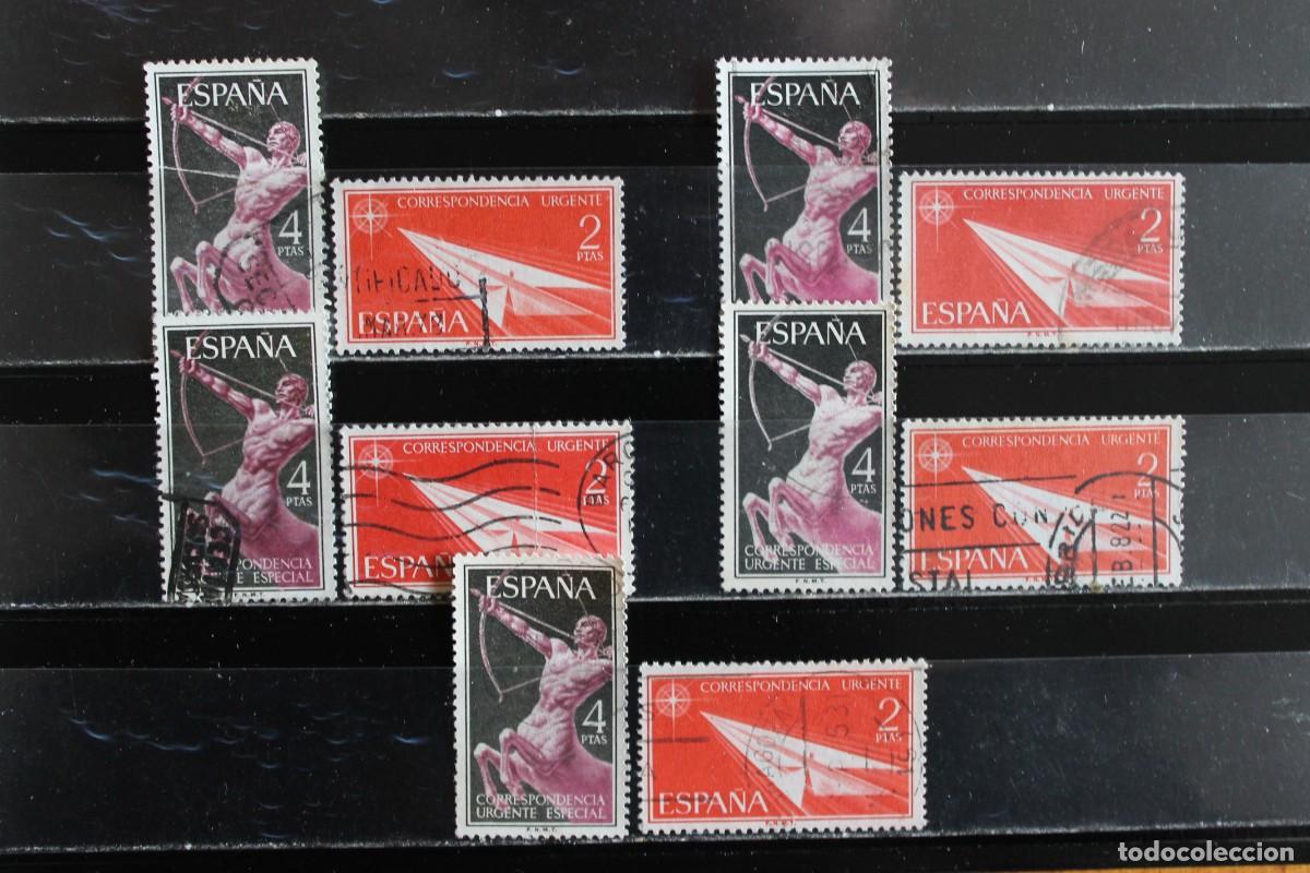 Sellos: 5 SERIES COMPLETAS ALEGOR&Iacute;AS A&Ntilde;O 1956 - Foto 1
